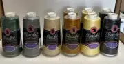 9 Large Cones Maxi-Lock Serger Thread 3000 Yard 100% Polyester Thread Mixed Lot