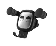 Universal Creative Cartoon Adjustable Car Phone Holder Outlet Air Phone Holder Car Bracket-Black