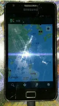 在飛比找Yahoo!奇摩拍賣優惠-$$【故障機】 三星Samsung S2 i9100『黑色』