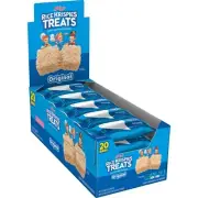 Rice Krispies Treats Marshmallow Snack Bars, Lunch Snacks, Original, 26oz Box...