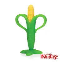 在飛比找蝦皮購物優惠-當天出貨 全新💯公司貨 Nuby玉米固齒器(3M+)