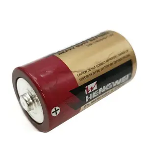 【珍愛頌】I034 1號電池 乾電池 環保電池 綠能碳鋅電池 大顆 大粒 鬧鐘 時鐘 電子鐘 熱水器 玩具 儀器 電池
