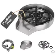 Stainless Steel Glass Rinser for Kitchen Sink, Cup Washer for Sink, Kitchen S...