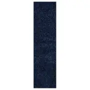 Fleecy 396 In Navy : Runner Rug