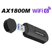 1PC AX1800 2.4G 5G High Speed WiFi 6 USB 3.0 Adapter For Windows 10/11
