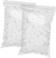 TOVINANNA 200pcs Eyelash Glue Bottle Stopper Glue Cups Eyelash Extensions Lash Glue Bottle Cap Eyelash Bottle Plug Replacement Eyelash Glue Bottle Cover Glue Bottle Plug Plastic White
