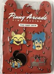 *** Pinny Penny Arcade PAX East 2019 Pin Set Logo Crying Kemper Gabe Tycho ***