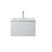 New England Joinery 600mm Slim Regal Top Wall Hung Vanity