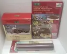LEMAX Christmas Village accessories lot: Wooden Docks, Picket Fence, Lights+++++