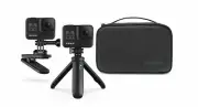 Genuine GoPro Travel Kit 2 - Shorty / Magnetic Swivel Clip / Compact Case