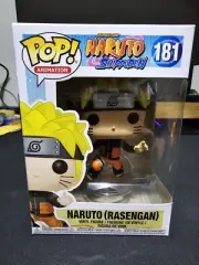 NEW Naruto (Rasengan) Naruto Shippuden Funko Pop Vinyl Figure #181 + Protector