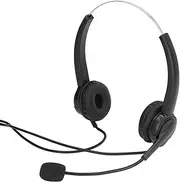 Call Center Headset, Noise Reduction Call Center Headphones with Microphone, Professional USB Computer Headset for Telemarketing Call Centre Online Classroom