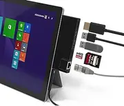 Microsoft Surface Pro 5 /Pro 6 USB 3.0 Hub Docking Station Microsoft Surface Pro 5 /Pro 6 Hub with Ethernet LAN