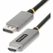 StarTech.com 6ft (2m) DisplayPort to HDMI Adapter Cable, 8K 60Hz, 4K 144Hz, HDR10, DP 1.4 to HDMI 2.1 Active Video Converter - 6