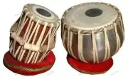 Indian Tabla Steel Bayan Drum Set Finest Dayan with Book Hammer Cushion With Bag