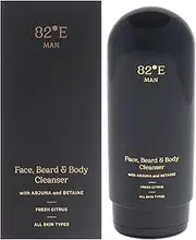 Face Beard and Body Cleanser - Fresh Citrus by 82E for Men - 6.7 oz Cleanser