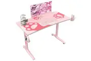 Eureka Ergonomic GIP-P47 Gaming Desk 120 x 60cm Pink