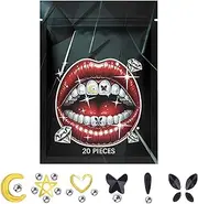 Tooth Gems for Teeth, Teeth Jewelry Starter Kit, Fashionable Tooth Gems Kit, Tooth Gems Kit for Teeth, Teeth Jewelry Starter Kit, Dazzle with Smile