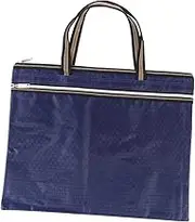 GARIOUANS 2Pcs Zipper File Bags Durable Oxford Fabric Document Storage Pouches for Work Art and Office Use Capacity