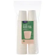 J.Burrows Single Wall Paper Cups 113mL 80 Pack
