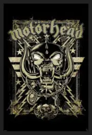 BUY ART FOR LESS Officially Licensed Motorhead War Pig 24 x 36 Inch Framed