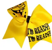 SpongeBob Big Yellow Cheer Bow I'm Ready!