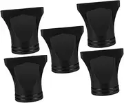 Hair Dryer Accessories 5pcs Universal Nozzles Diffuser Attachment Heat-resistant Plastic Nozzle for Home/salon Use