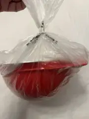 new Tupperware Thatsa Bowl Jr 12 Cup Mixing Container Chili Red New