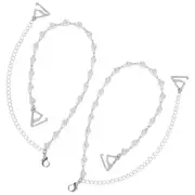 Underwear Straps Anti- Skid Bra Belt Clear Bra Straps Shoulder Straps Girdles