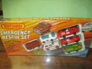 Matchbox Superfast Giftset G20 Emergency Rescue Set 1975 - NOS