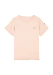 Moncler Kids Logo-embroidered Cotton T-shirt (12-14 Years) - Pink - 14A (14 Years) 14A (14 years)