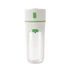 Green Portable USB Rechargeable Juicer Bottle - 2-in-1 Blender and Drink Cup, 48
