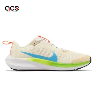 Nike 慢跑鞋 Air Zoom Pegasus 40 GS 大童 女鞋 象牙白 綠 緩震 運動鞋 小飛馬 FQ6863-131