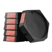 VEVOR RV Leveling Pads Permanently Attached Rubber Jack Pad 9" Round Feet 6-Pack