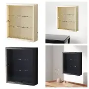 Wall Mounted Dustproof Doll Storage Box for Mini Toys Dolls Action Figures
