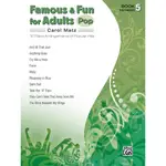 【599免運費】FAMOUS & FUN FOR ADULTS: POP, BOOK 5 ALFRED 00-32151