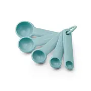 KitchenAid Classic Plastic Measuring Spoon Mineral Water (Set of 5)