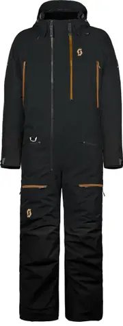 Scott Roop Dryo 2023 One Piece Snowmobile Suit, black, Size S for Men