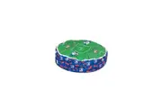AFL Western Bulldogs Pet Bed Dog 70x60cm Round Sleeping Comfort Cushion Lounger