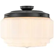 Art Deco DIY Period Lights Black Hawthorn Batten Fix Lighting St Kilda Inspirations