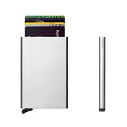 Secrid Cardprotector Compact RFID Card Wallet - Silver