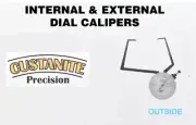 2-7/8 - 3-7/8 EXTERNAL DIAL CALIPERS ITEM NUMBER PR653608(GI-653-608)