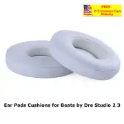 Ear Pads for Beats by Dre Studio 2 3 Soft Memory Foam Cushions Headphones White