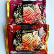 1 x Taro Instant Fish Noodle Shrimp Tom Yum and 1 x Yentafo Hot Pot Thai Recipe