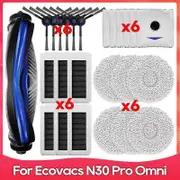 For Debot N30 Omni/N30 Pro Omni Replacement Part Accessory Main Side Brush Hepa Filter Mop Dust Bag As Shown