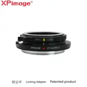 XPimage Locking Adapter for Contax Yashica Mount Lens to fujifilm GFX 50s Camera