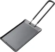 Camping Frying Pans Outdoor Portable Small Grill Pans Baking Dishes Pans Picnic Camping Cookware Barbecue Tool Enduring Baking Dishes Pans
