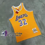 [M&N NBA 籃球男式 MITCHELL&NESS 球衣在洛杉磯湖人隊 32 EARVIN MAGIC JOHNSO