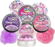 Crazy Aaron's Putty Mini Tins Daydream, Skate Away, Fairy Sprinkles & Love is in The Air Gift Set Bundle - 4 Pack (13.3g Each)