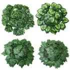 12pcs Plastic Artificial Spring Leaf Vine Garland Hanging Plants Garden Decor